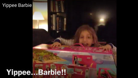 Oh Man…She Loves Her Barbie Van!